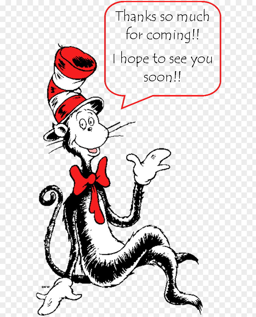 Dr Seuss The Cat In Hat Horton Thing Two Clip Art PNG