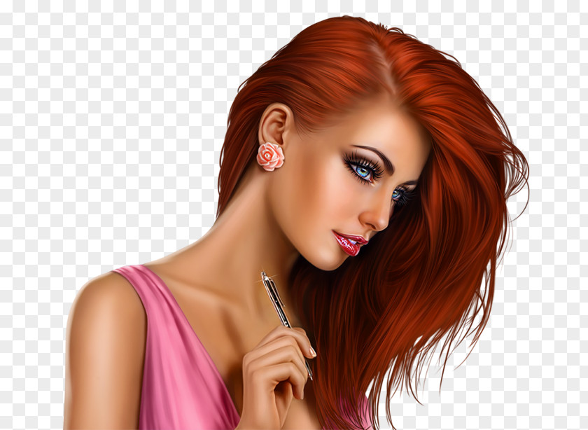 Woman 3D Computer Graphics Drawing PNG