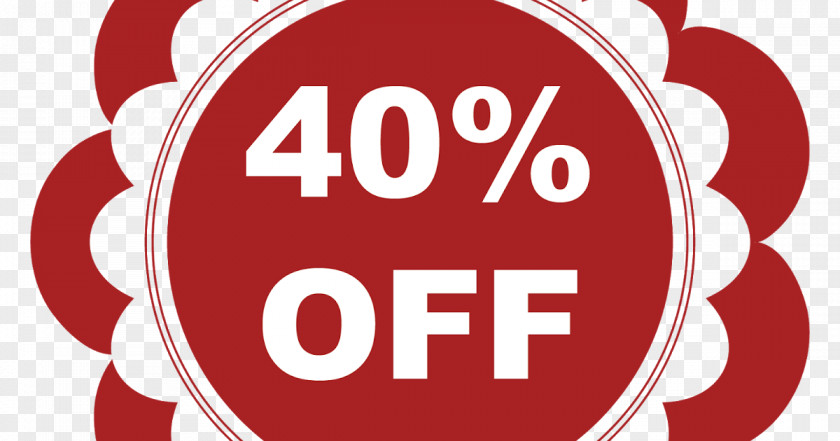 40 OFF Discounts And Allowances Price Royalty-free Stock Photography PNG
