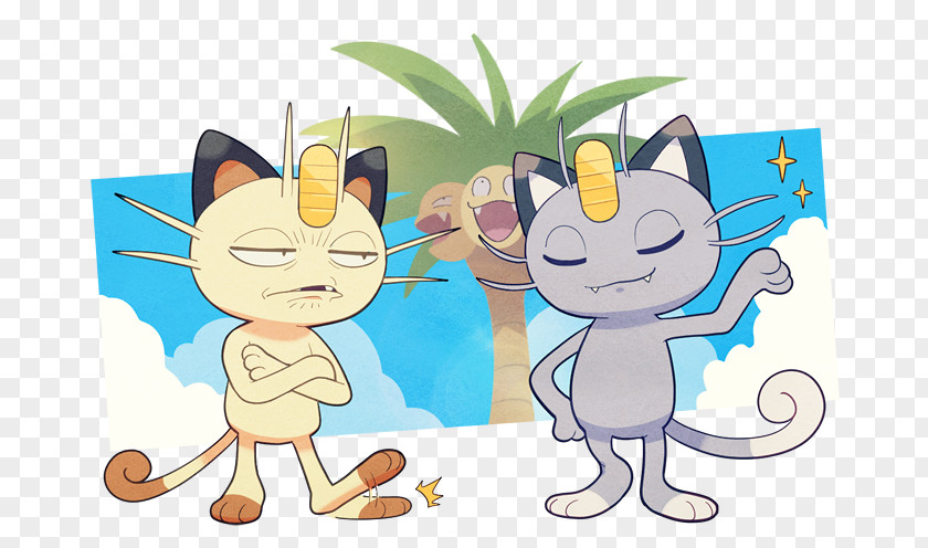 Majority Rule Day Pokémon Sun And Moon Meowth Alola Exeggutor PNG