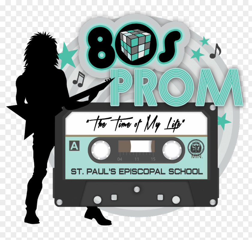 80s Prom Brand Mixtape Product Design Font PNG