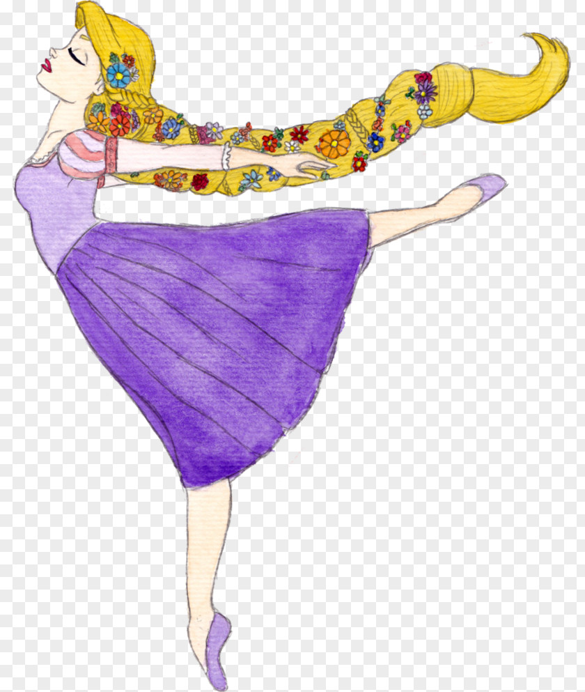 Ballet Rapunzel Illustration Dancer Clip Art PNG