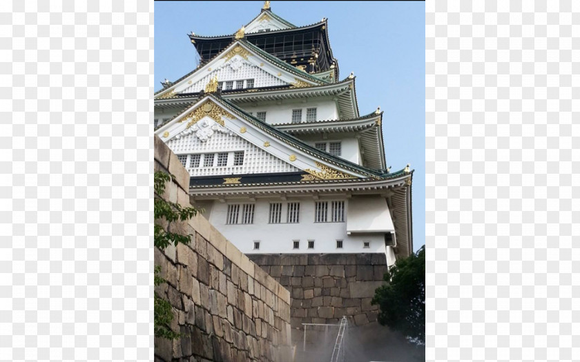 Castle Osaka Historic Site Middle Ages Medieval Architecture PNG