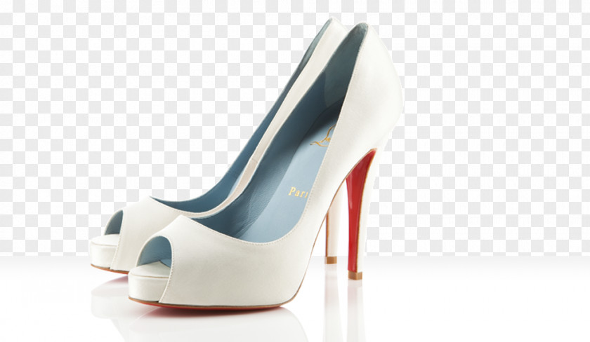 Peep-toe Shoe White Court PNG