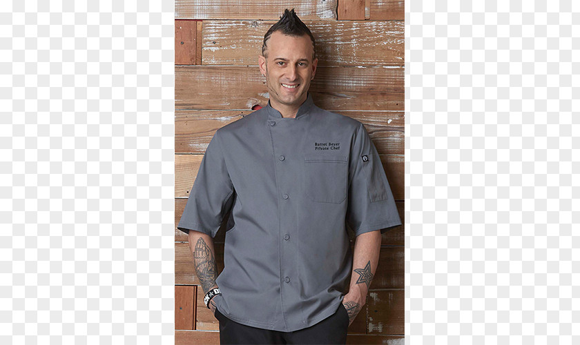 T-shirt Chef's Uniform Coat Sleeve PNG