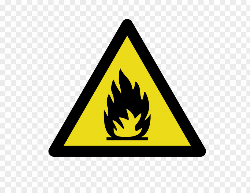 Warning Sign Combustibility And Flammability Hazard Safety Flammable Liquid PNG
