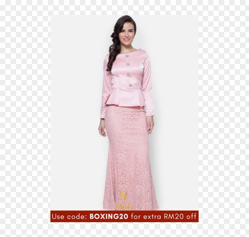 Baju Raya Gown Robe Dress Clothing Kebaya PNG