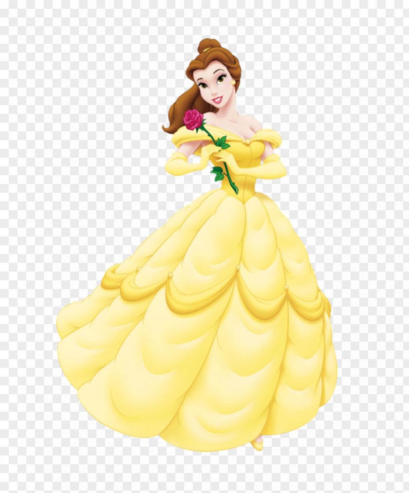 Beauty And The Beast Belle Princess Aurora Jasmine Ariel Cinderella PNG