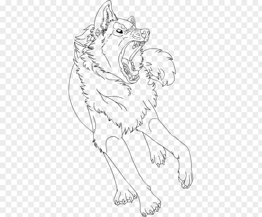 Demon Head Skull And Wings Line Art Gray Wolf Drawing Carnivora Stock Photography PNG