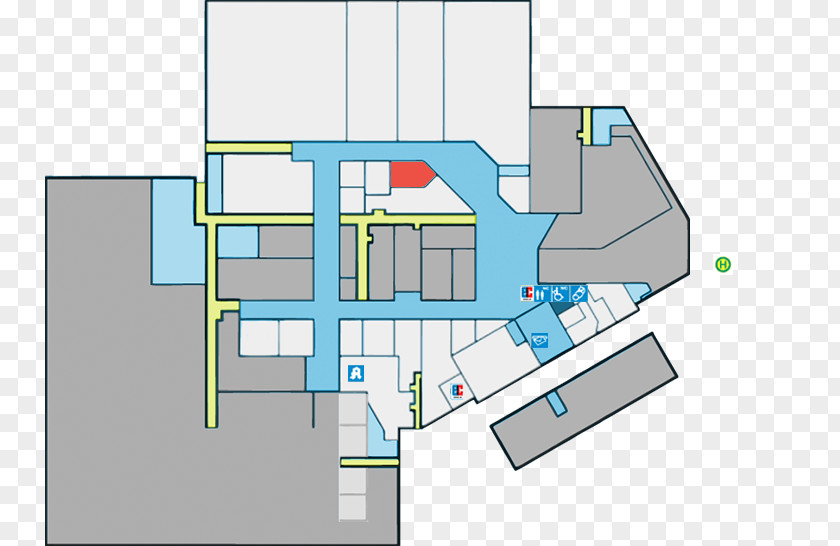 Design Urban Residential Area Floor Plan PNG