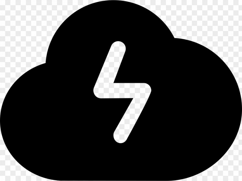 Lightning Cloud Storm Logo PNG
