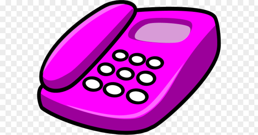 Pink Phone Cliparts Telephone Free Content Clip Art PNG