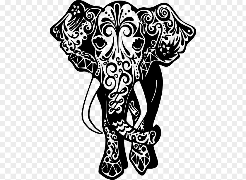 Visual Arts Coloring Book Indian Elephant PNG