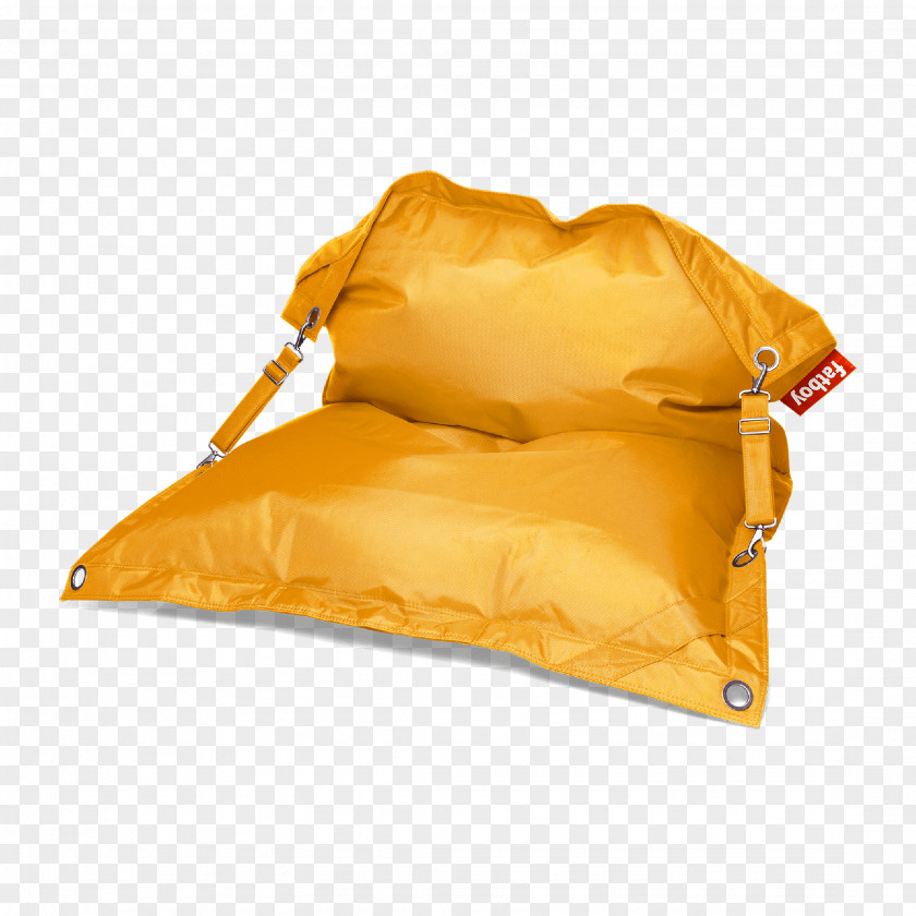 Chair Bean Bag Chairs Orange Couch PNG