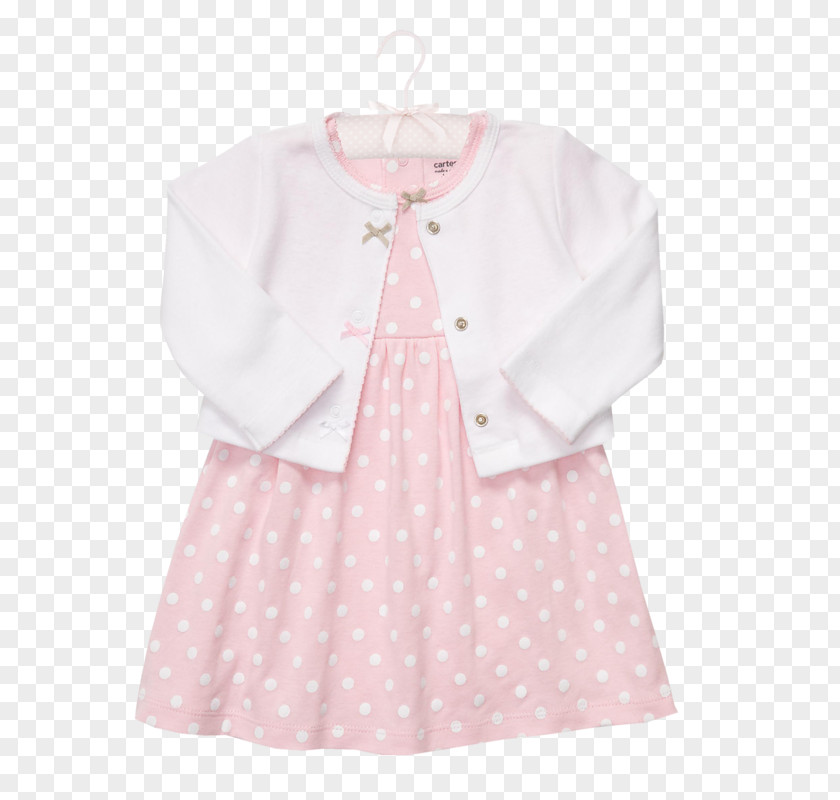 Dress Polka Dot Clothing Sleeve Collar Blouse PNG