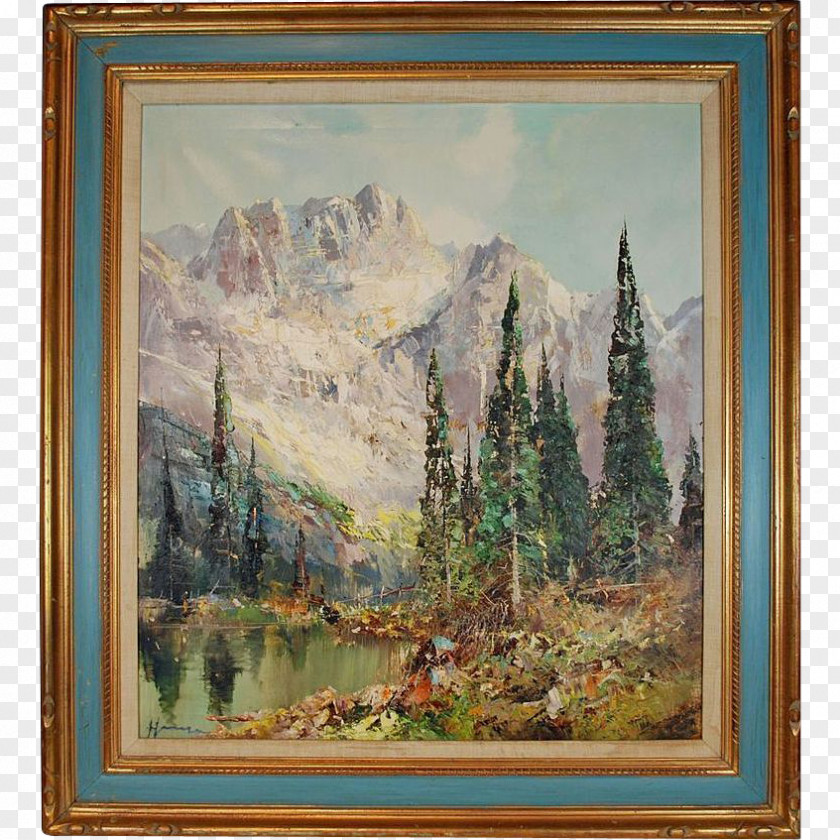 Landscape Paintings Watercolor Painting Art Oil PNG