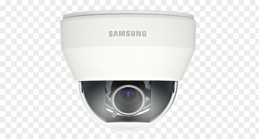 Camera Closed-circuit Television Hanwha Techwin Beyond Series SCD-5083 1280H Dome White, Analog, Resolution 720 TVL & Up, True D/N, Focal Vari Focal, Pan–tilt–zoom Wireless Security PNG