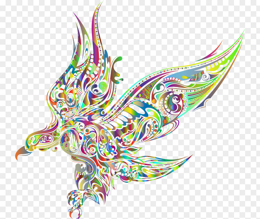 Celebration Abstract Eagle Clip Art PNG