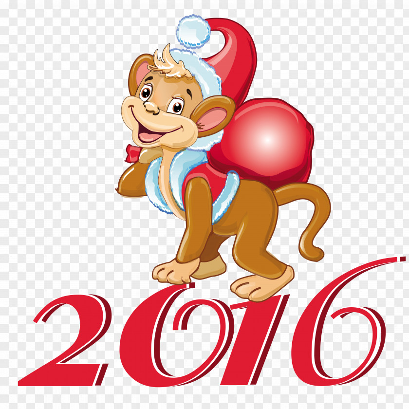 Chinese Monkey New Year Clip Art Bính Thân Image PNG