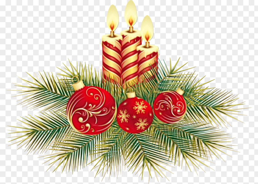 Fir Christmas Eve Decoration PNG