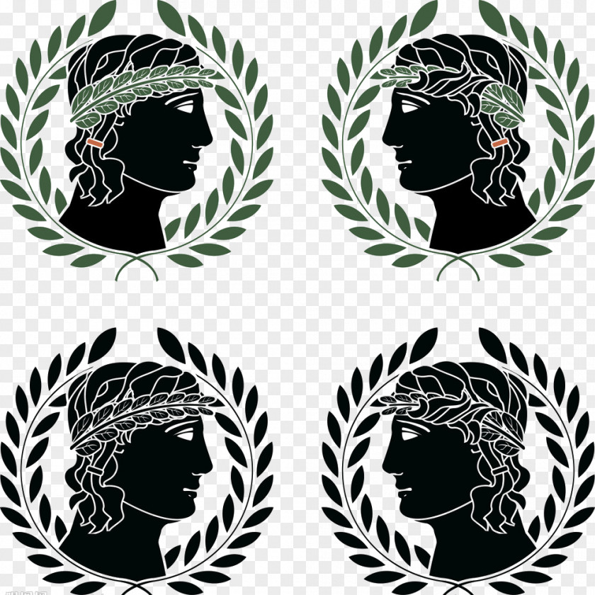 Portrait Of The Moon Ancient Greece Greek Royalty-free Symbol PNG