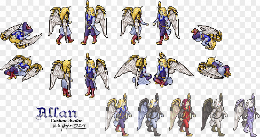 Shading Decoration Pixel Art Furcadia Character Digital PNG