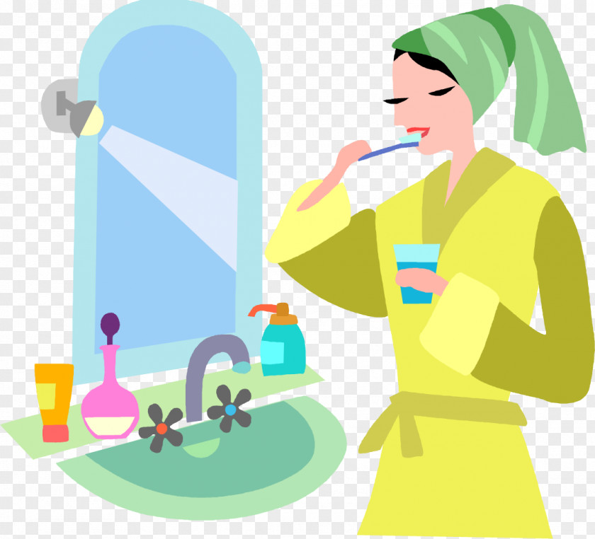Bath Tooth Brushing Child Clip Art PNG