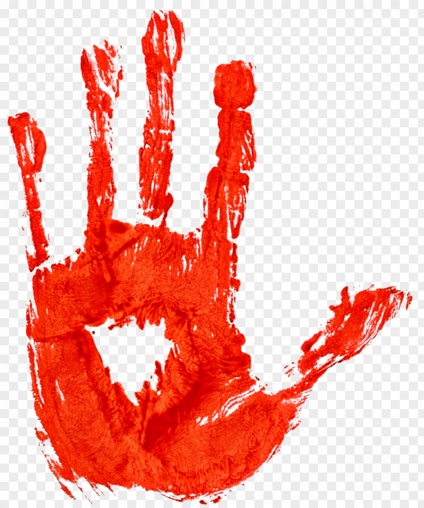 Bloody Hand Wallpaper PNG