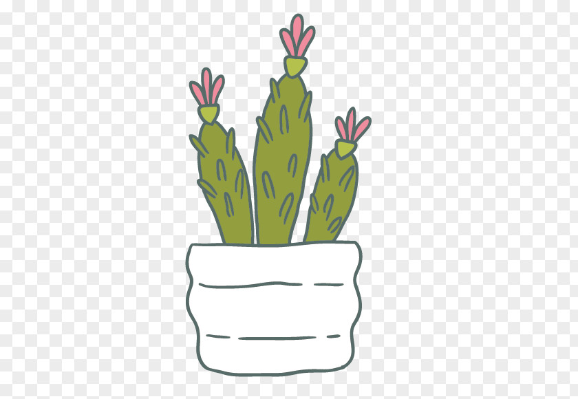 Cactus Cactaceae Paper Sticker PNG