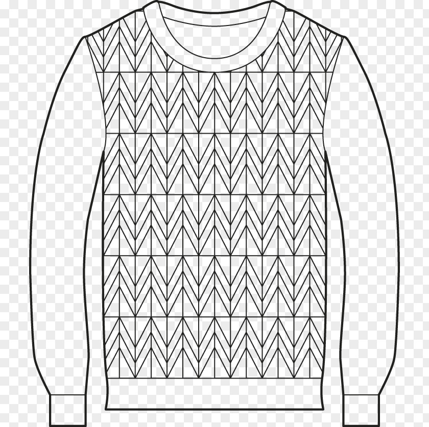 Colorful Rhombus Long-sleeved T-shirt Collar Dress PNG