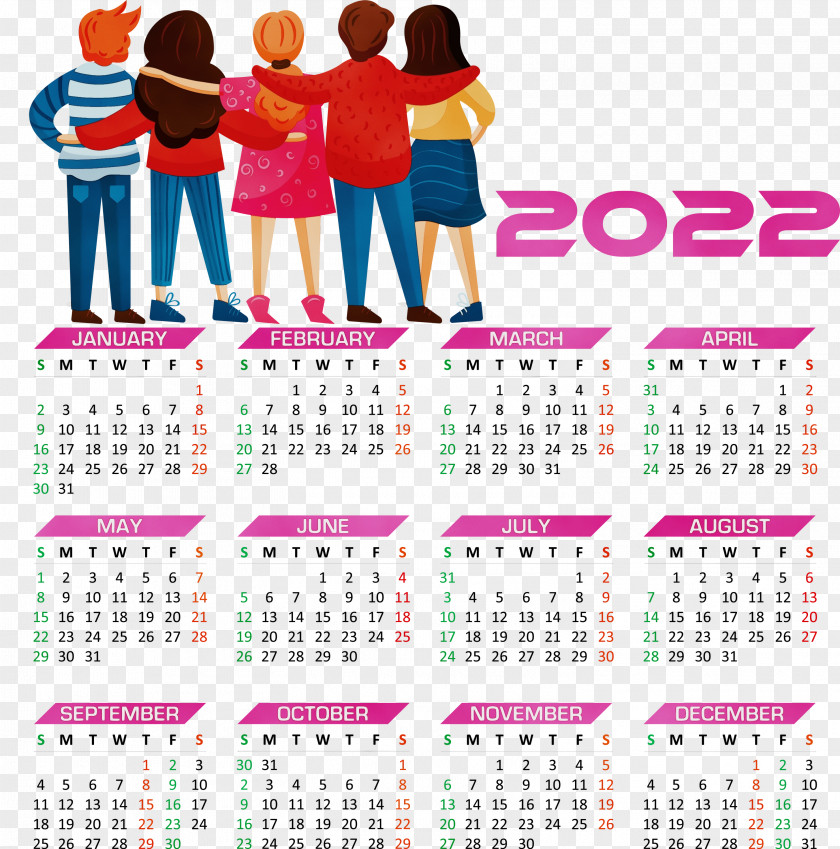 International Friendship Day Friendship Calendar System 2021 July 30 PNG