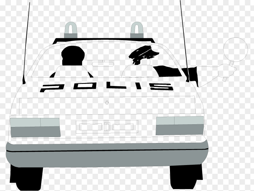 Car Polismans Tecken Traffic Police Officer PNG