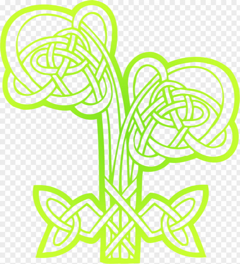 Celtic Celts Flower Ornament Clip Art PNG