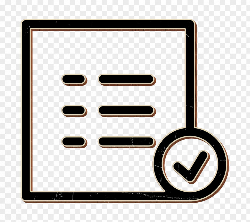 Learning Icon Checklist Interface PNG