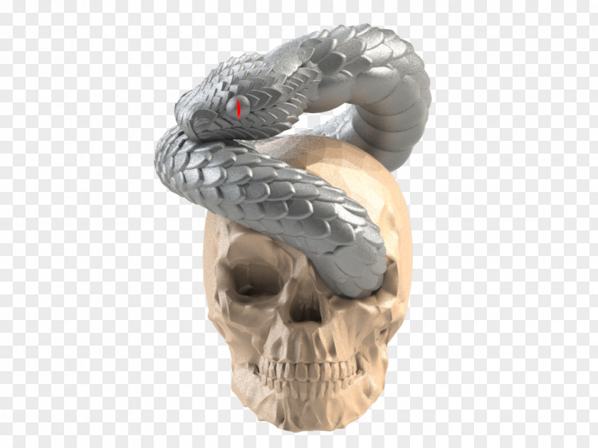 Skull Figurine PNG