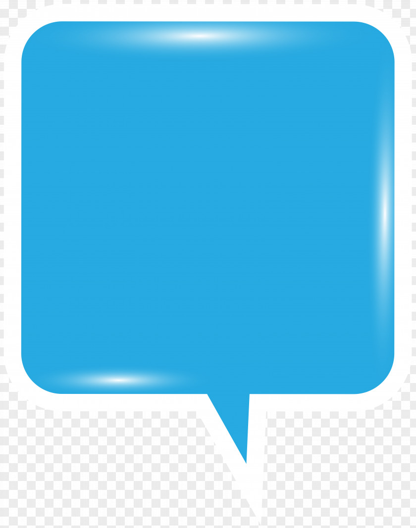 Bubble Speech Blue Clip Art Image Turquoise Font PNG