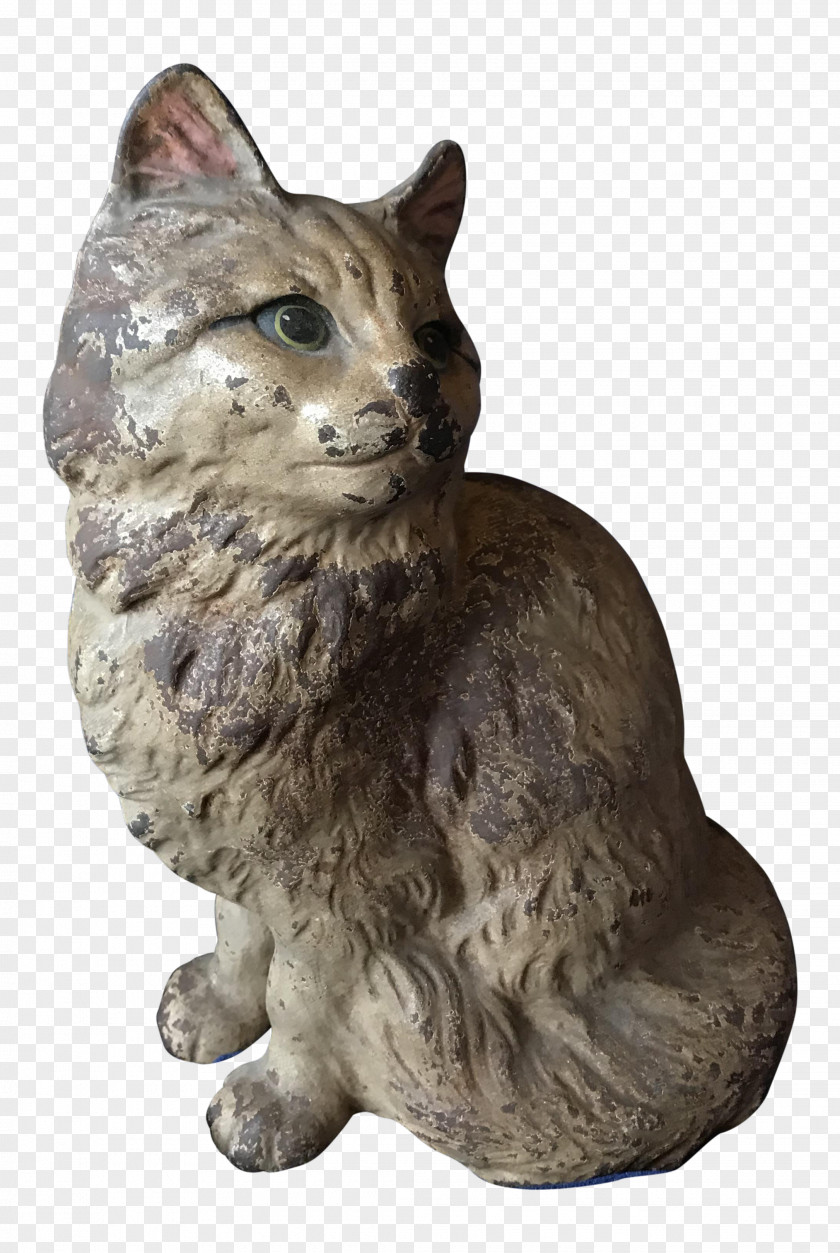Cat Tabby Domestic Short-haired Whiskers Figurine PNG