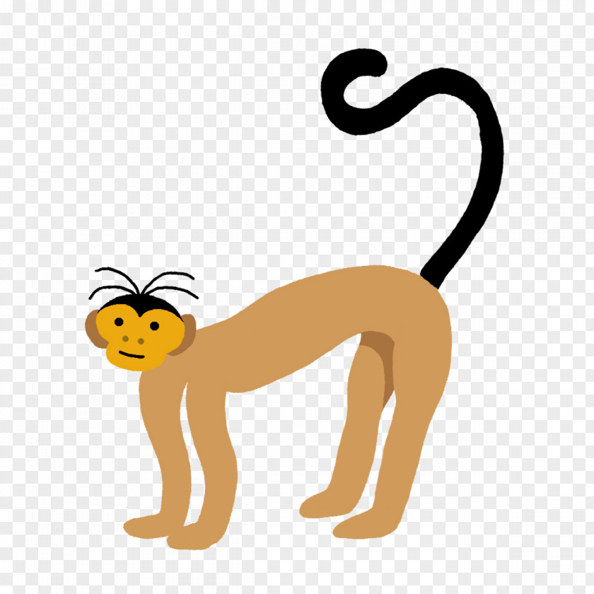 Lion Cercopithecidae Monkey Drawing La Fontaine's Fables PNG