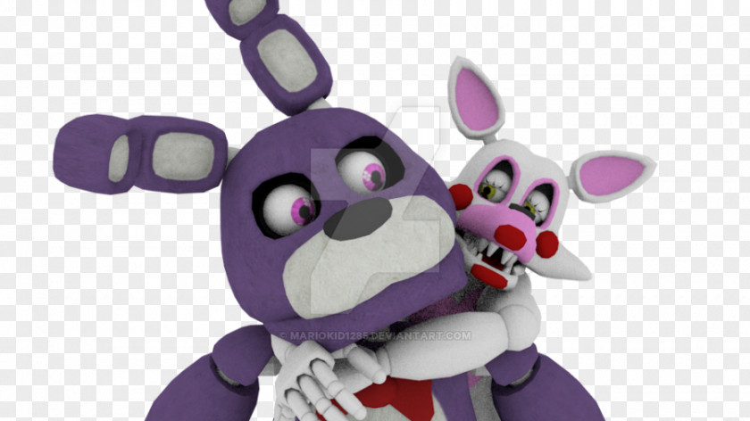 M Angle X Toy Bonnie Five Nights At Freddy's: Sister Location Freddy's 2 Plush Game Image PNG