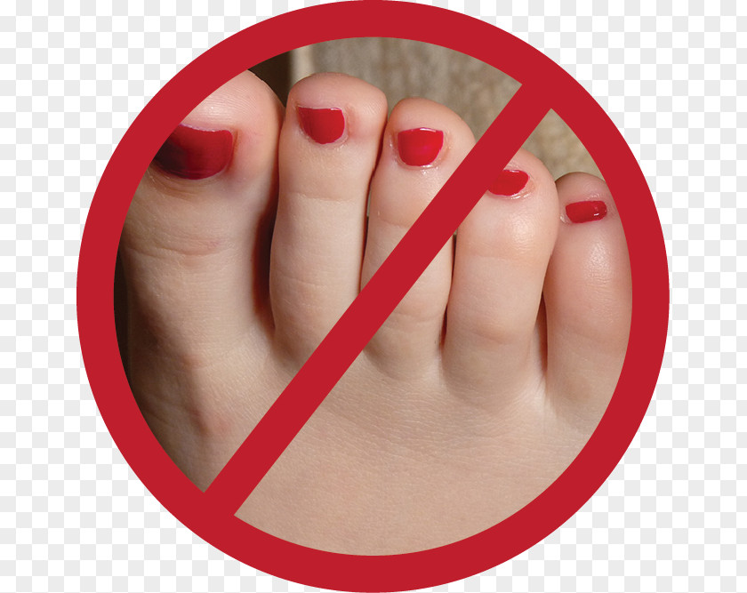Nail Toe Foot Shoe Insert PNG