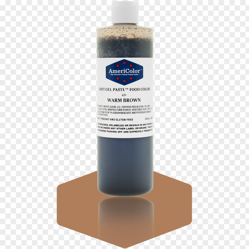 Powder Photography Paste Gel AmeriColor Corp. Brown PNG