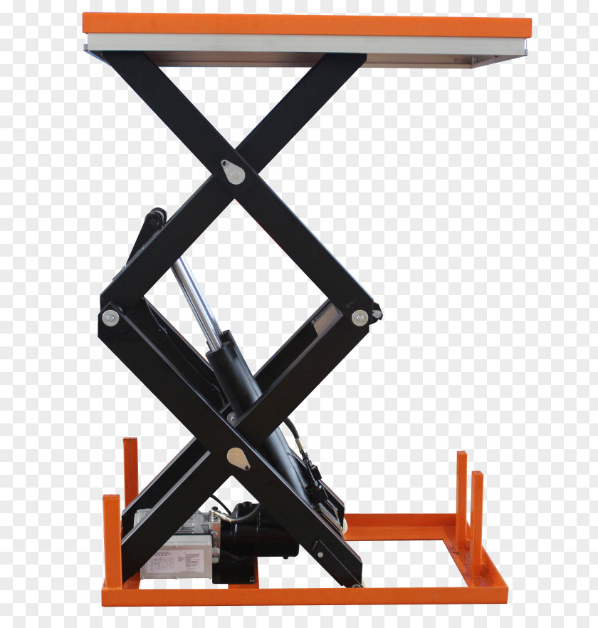 Table Lift Elevator Scissors Mechanism Aerial Work Platform PNG