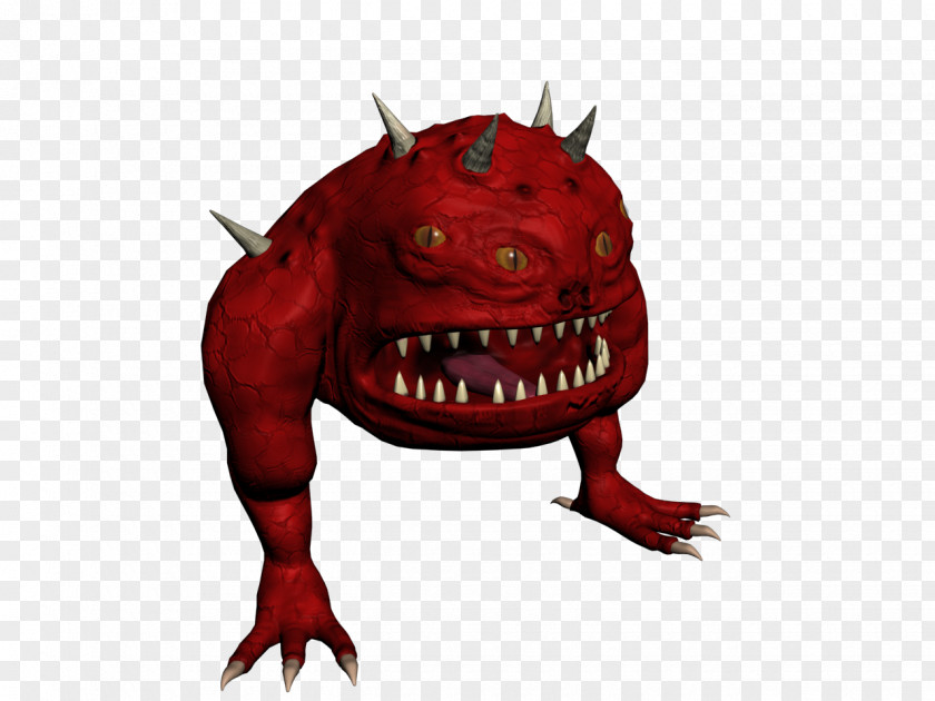Carnivore Dragon Mouth Demon PNG
