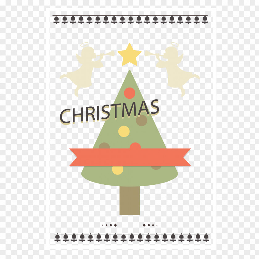 Christmas Tree Icon Design Poster PNG