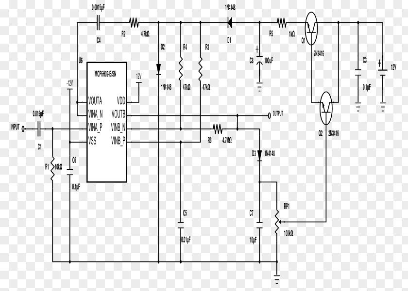 Design Technical Drawing Diagram Diode PNG
