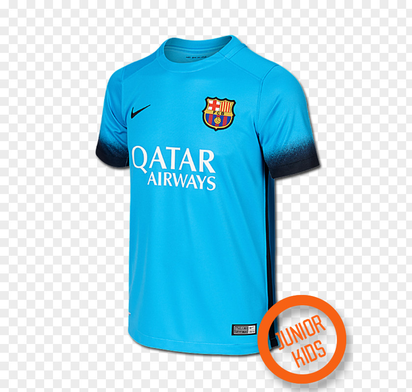 Fc Barcelona Sports Fan Jersey FC Nike Camiseta De Fútbol Decept Stadium 2015/16 NIÑO-XS T-shirt PNG