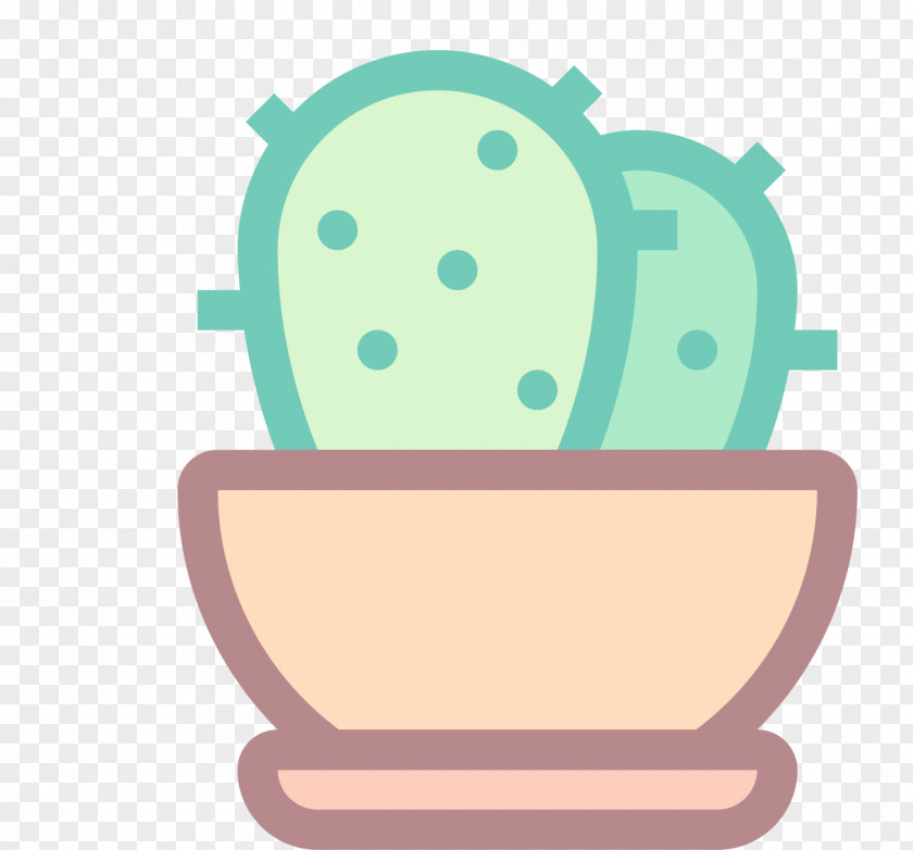 Small Cactus Paintings Clip Art Image PNG