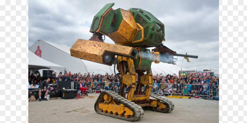 United States Maker Faire MegaBots Inc. Mark II Robot Combat PNG