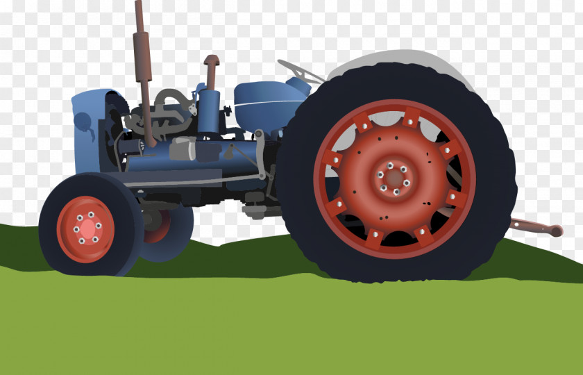 Vector Tractor Farmall International Harvester Clip Art PNG