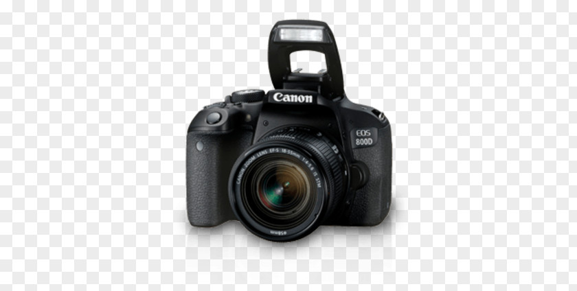 Camera Canon EOS 800D 700D 550D 200D EF-S 18–55mm Lens PNG